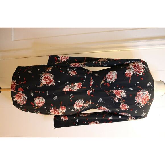Slate and Willow Dress Size 4 Floral Black - Picture 4 of 7